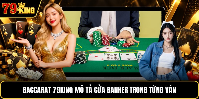 Baccarat 79KING mô tả cửa Banker trong từng ván