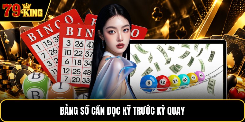Bảng số cần đọc kỹ trước kỳ quay
