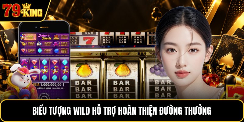 Biểu tượng Wild hỗ trợ hoàn thiện đường thưởng