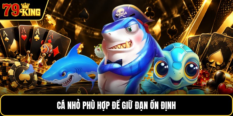 Cá nhỏ phù hợp để giữ đạn ổn định