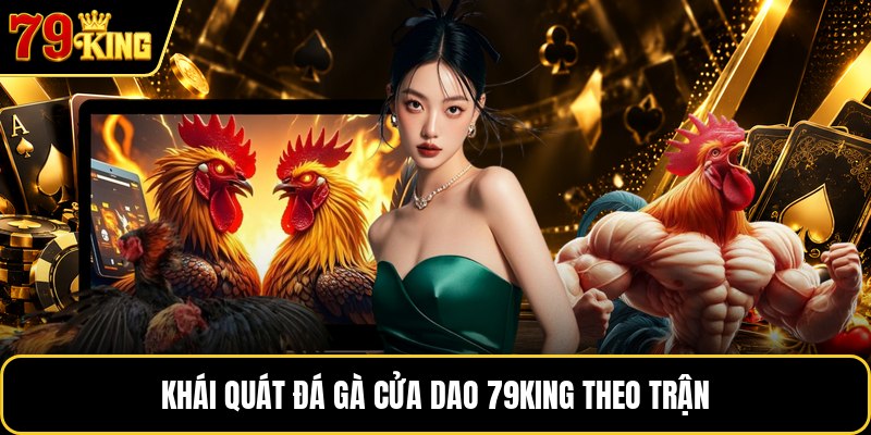 Khái quát đá gà cửa dao 79KING theo trận