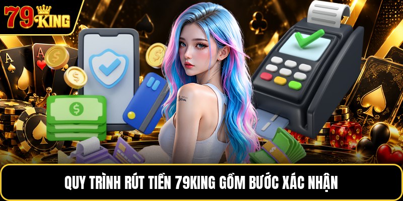 Quy trình rút tiền 79KING gồm bước xác nhận