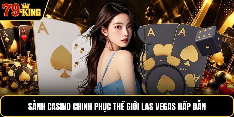 Sảnh casino chinh phục thế giới Las Vegas hấp dẫn