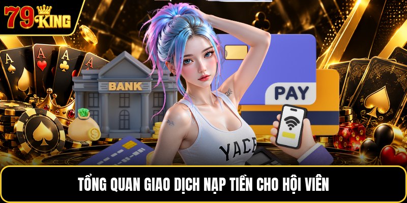 Tổng quan giao dịch nạp tiền cho hội viên Tổng quan giao dịch nạp tiền cho hội viên